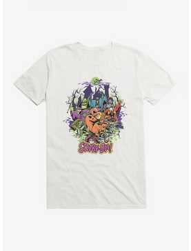 Scooby-Doo Spooky Monsters Shaggy And Scooby T-Shirt, WHITE, hi-res