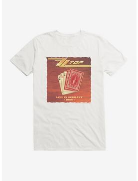 ZZ Top Live In Germany 1980 Album Cover T-Shirt, , hi-res