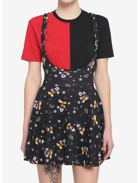 Disney Mickey Mouse Dandelion Suspender Skirt, , hi-res