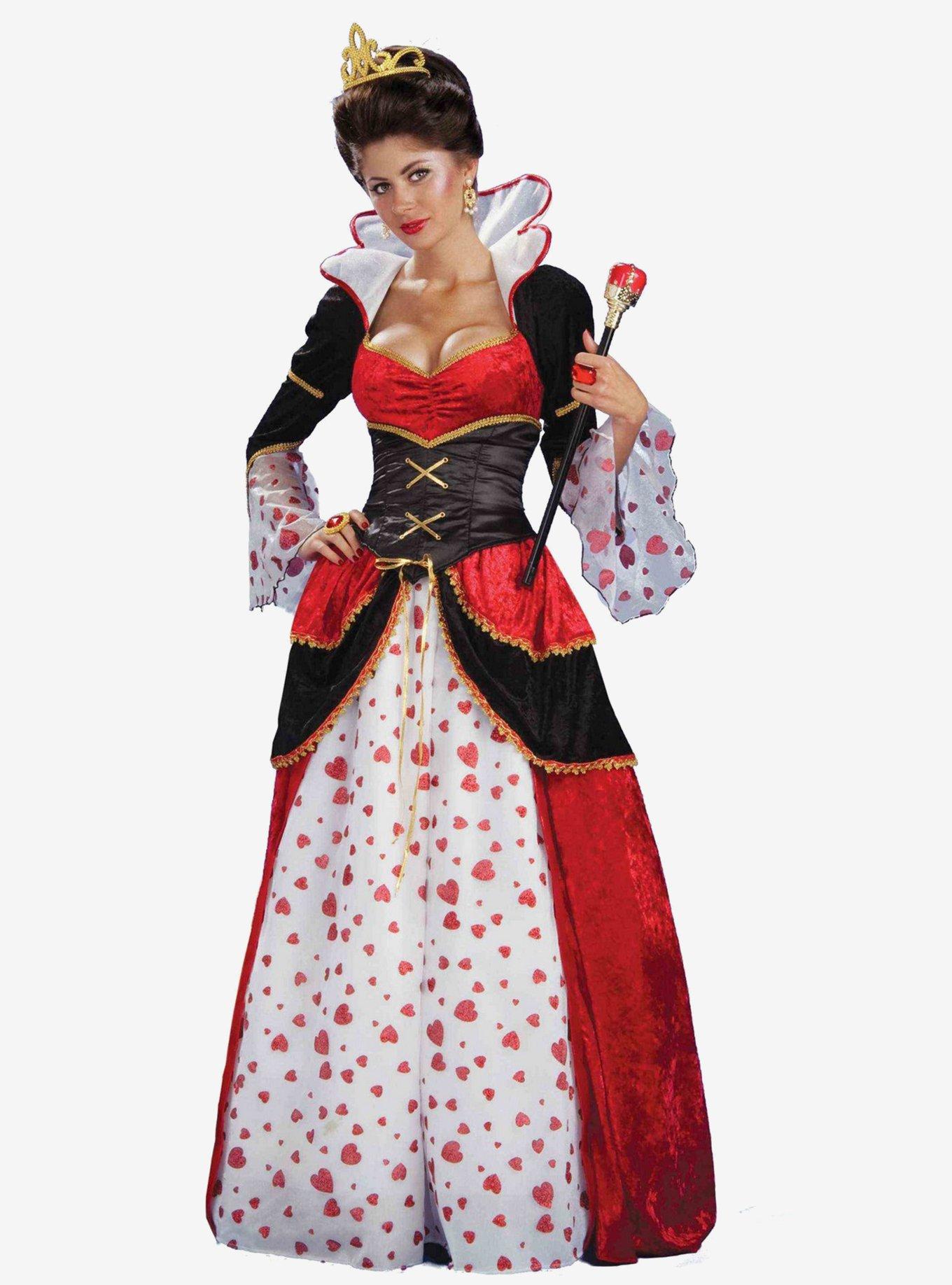 alice in wonderland red dress costume Red Queen Alice in the Wonderland Cosplay Costume
