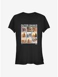 Outer Banks Box Up Girls T-Shirt, BLACK, hi-res