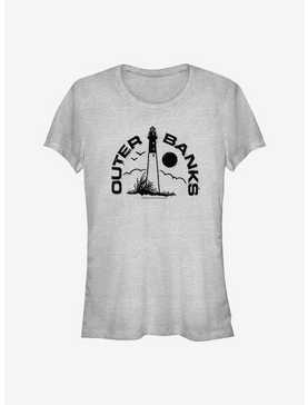 Outer Banks Lighthouse Badge Girls T-Shirt, ATH HTR, hi-res
