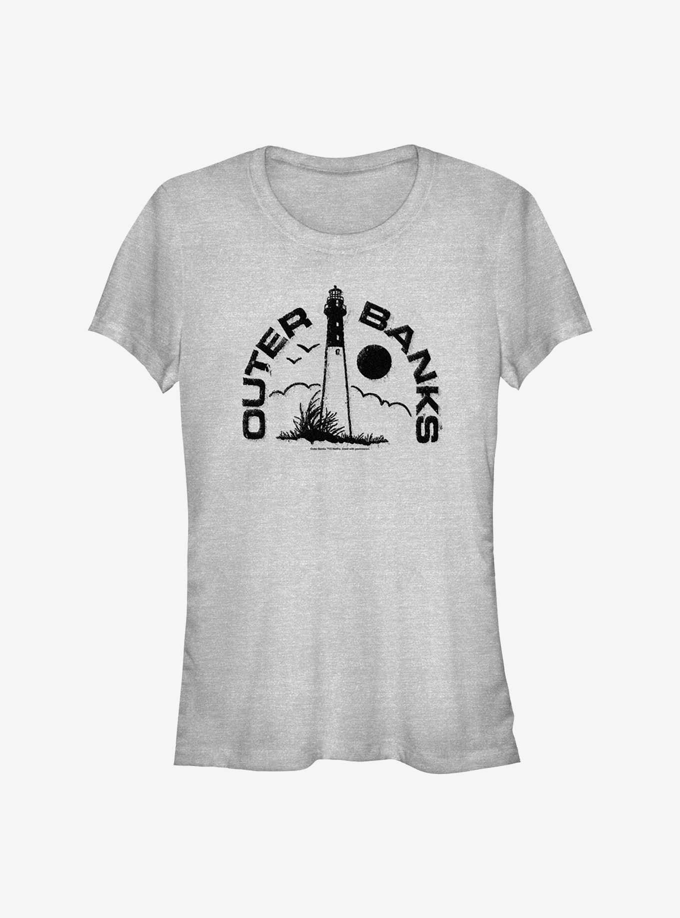 Outer Banks Lighthouse Badge Girls T-Shirt, , hi-res