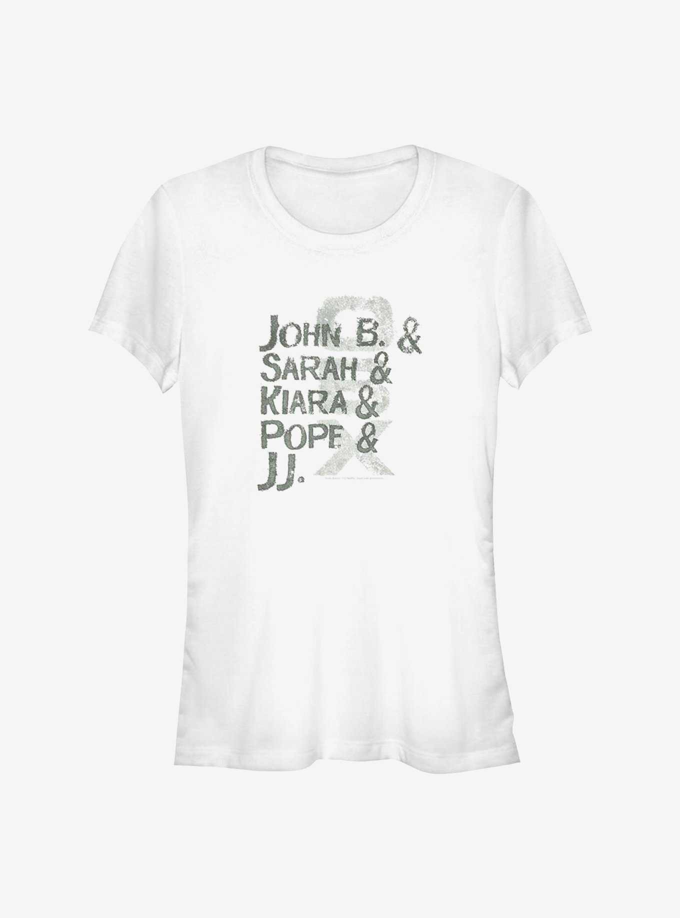 Outer Banks Name Stack Girls T-Shirt, , hi-res