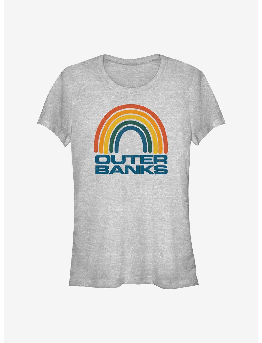 Outer Banks OBX Rainbow Girls T-Shirt, ATH HTR, hi-res