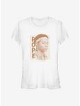 Outer Banks Pope Portrait Girls T-Shirt, WHITE, hi-res