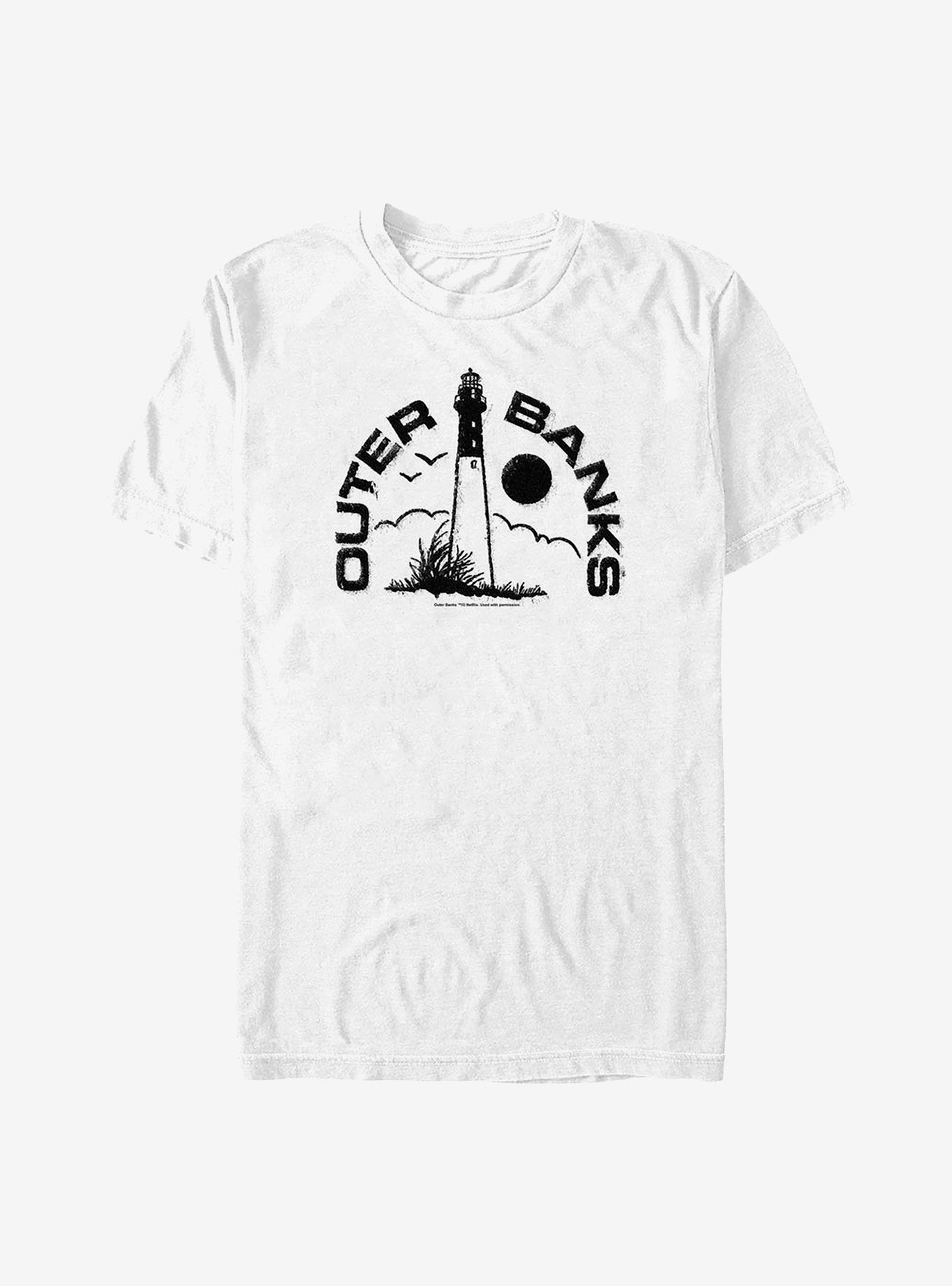 Outer Banks Lighthouse Badge T-Shirt