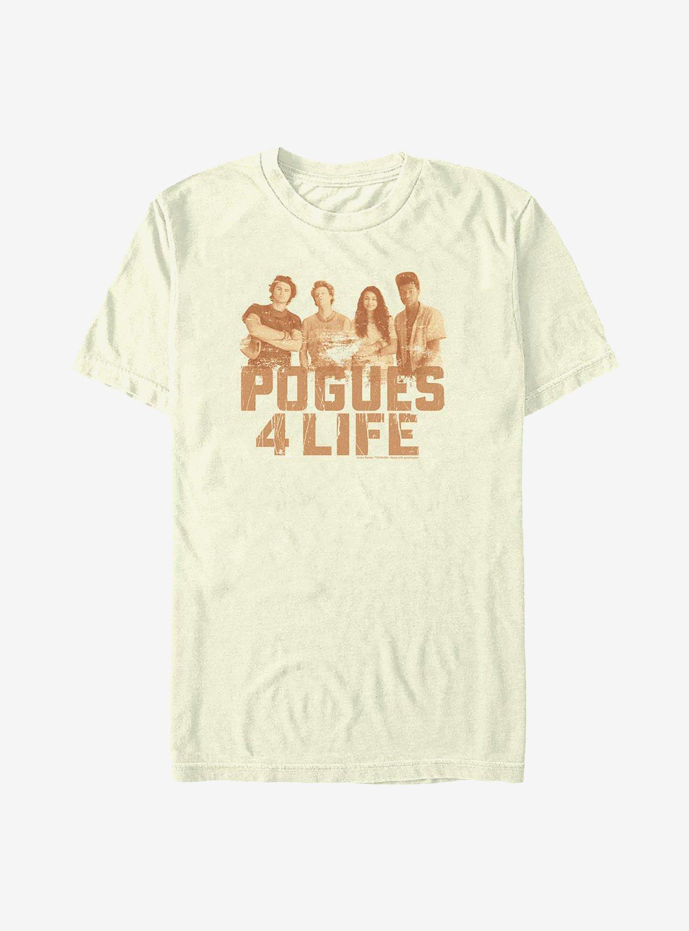Outer Banks Pogues 4 Life T-Shirt, NATURAL, hi-res