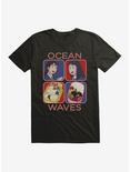 Studio Ghibli Ocean Waves Bento Box T-Shirt, BLACK, hi-res