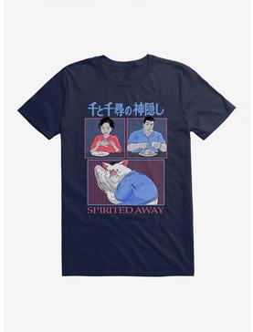 Studio Ghibli Spirited Away Chicken Dishes T-Shirt, MIDNIGHT NAVY, hi-res
