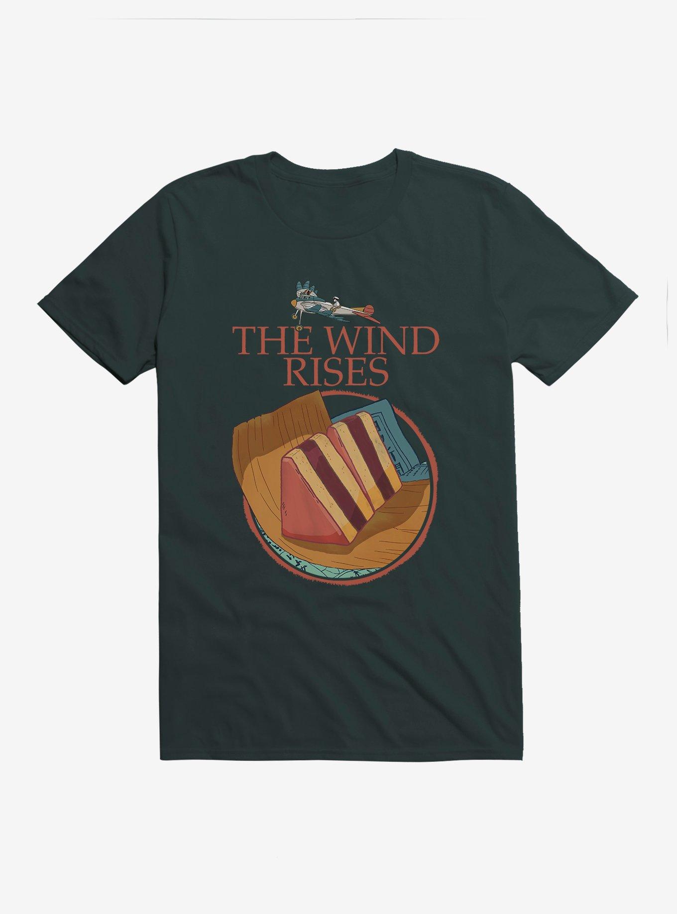 Studio Ghibli The Wind Rises Cake Slices T-Shirt