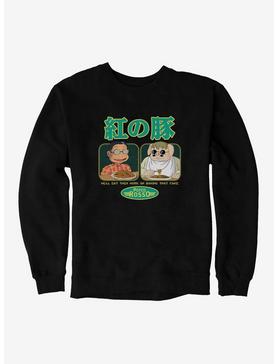 Studio Ghibli Porco Rosso Eat First Sweatshirt, , hi-res