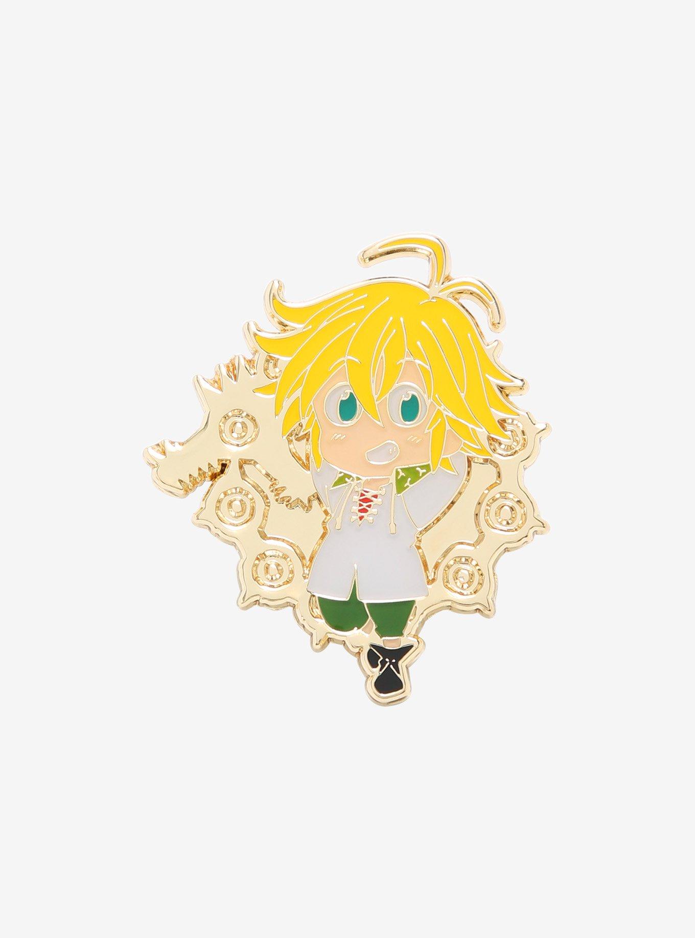 The Seven Deadly Sins Meliodas Enamel Pin, , hi-res