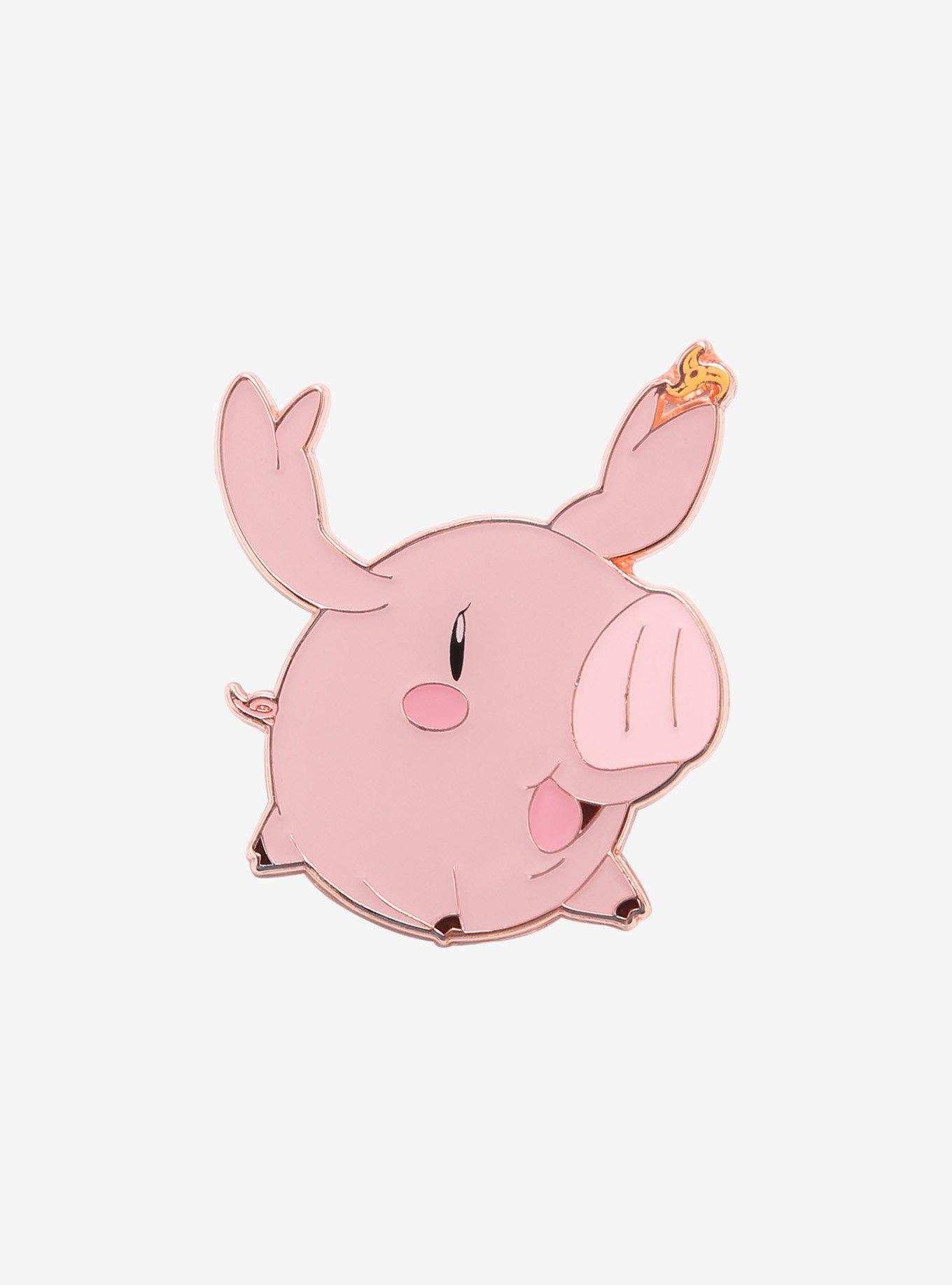 The Seven Deadly Sins Hawk Enamel Pin, , hi-res