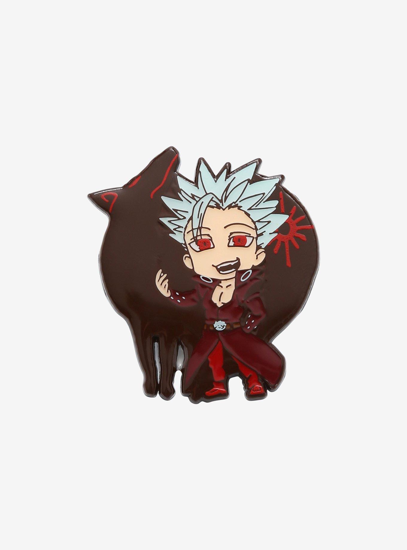 The Seven Deadly Sins Ban Enamel Pin, , hi-res