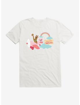 Scooby-Doo Valentines Cloud Nine Plane I Ruv You! T-Shirt, , hi-res