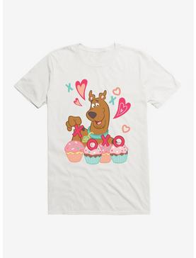 Scooby-Doo Valentines XOXO Cupcake T-Shirt, WHITE, hi-res