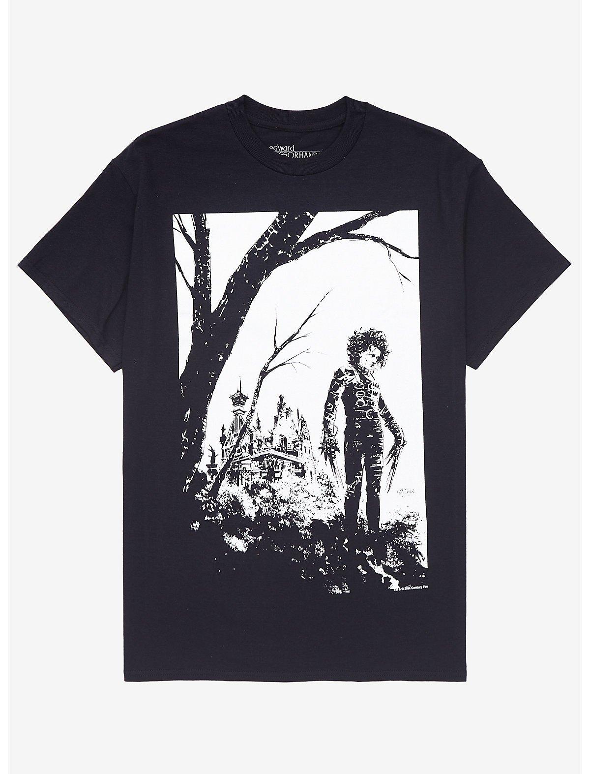Edward Scissorhands Portrait T-Shirt, MULTI, hi-res