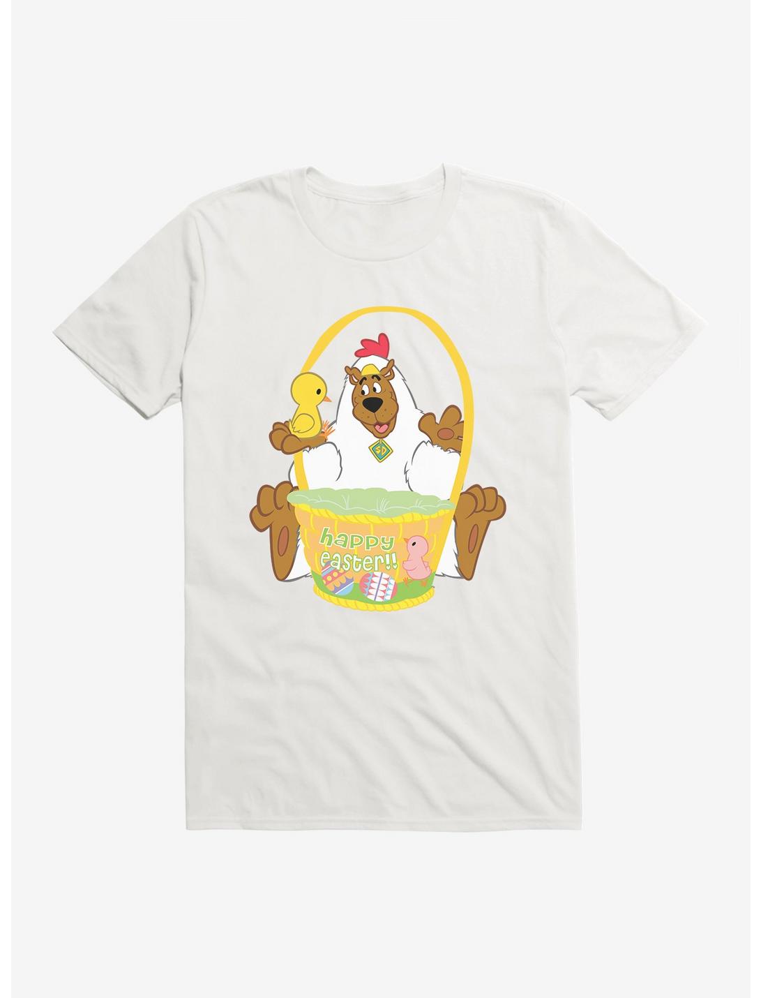 Scooby-Doo Happy Easter Basket T-Shirt, WHITE, hi-res