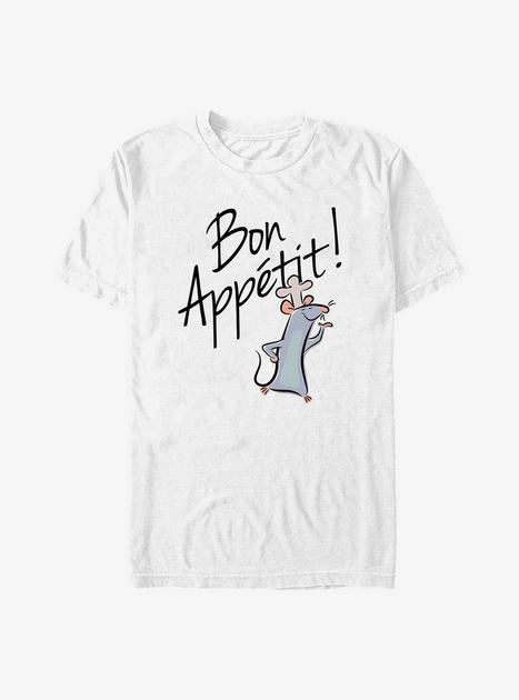 Disney Pixar Ratatouille Bon App?t T-Shirt - WHITE | BoxLunch