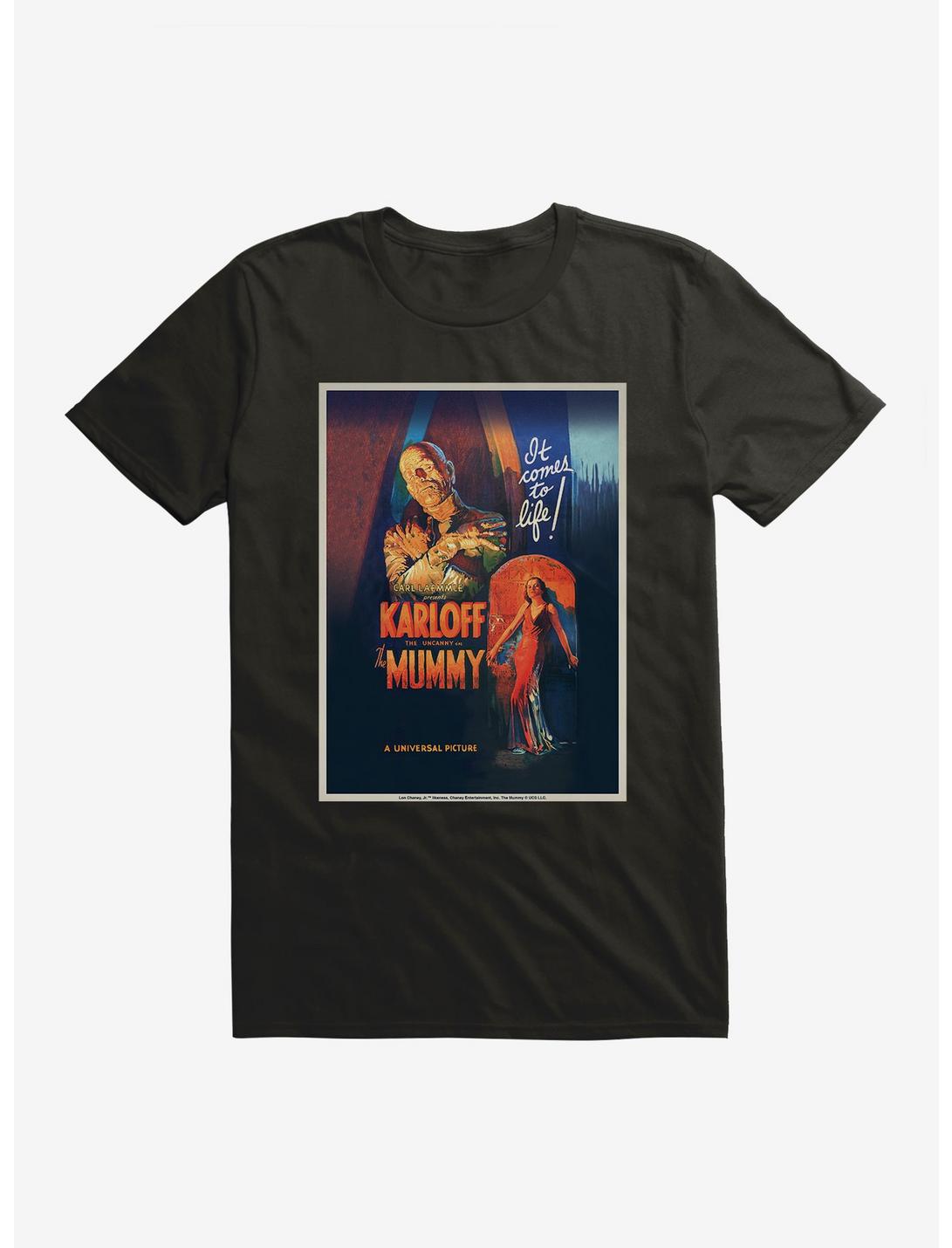 Universal Monsters The Mummy Laemmle Movie Poster T-Shirt, , hi-res