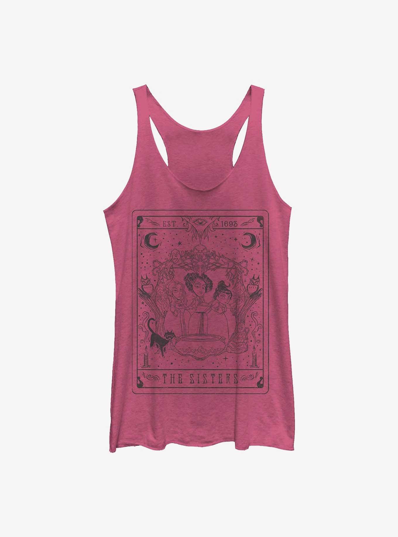 Disney Hocus Pocus The Sisters Tarot Womens Tank Top, , hi-res