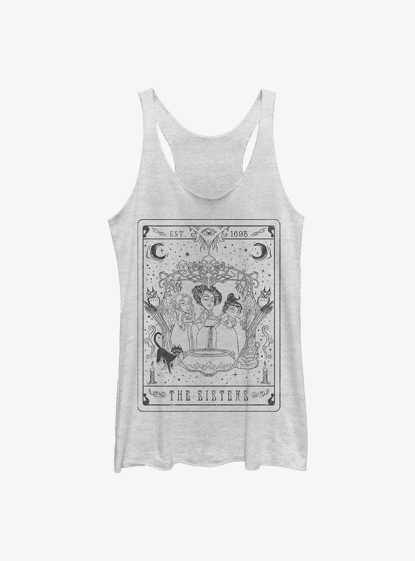 Disney Hocus Pocus The Sisters Tarot Womens Tank Top, , hi-res