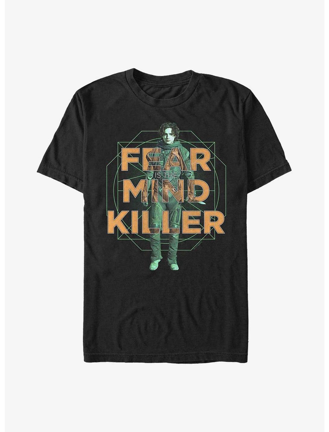Dune Fear Is The Mind Killer Overlay T-Shirt, BLACK, hi-res