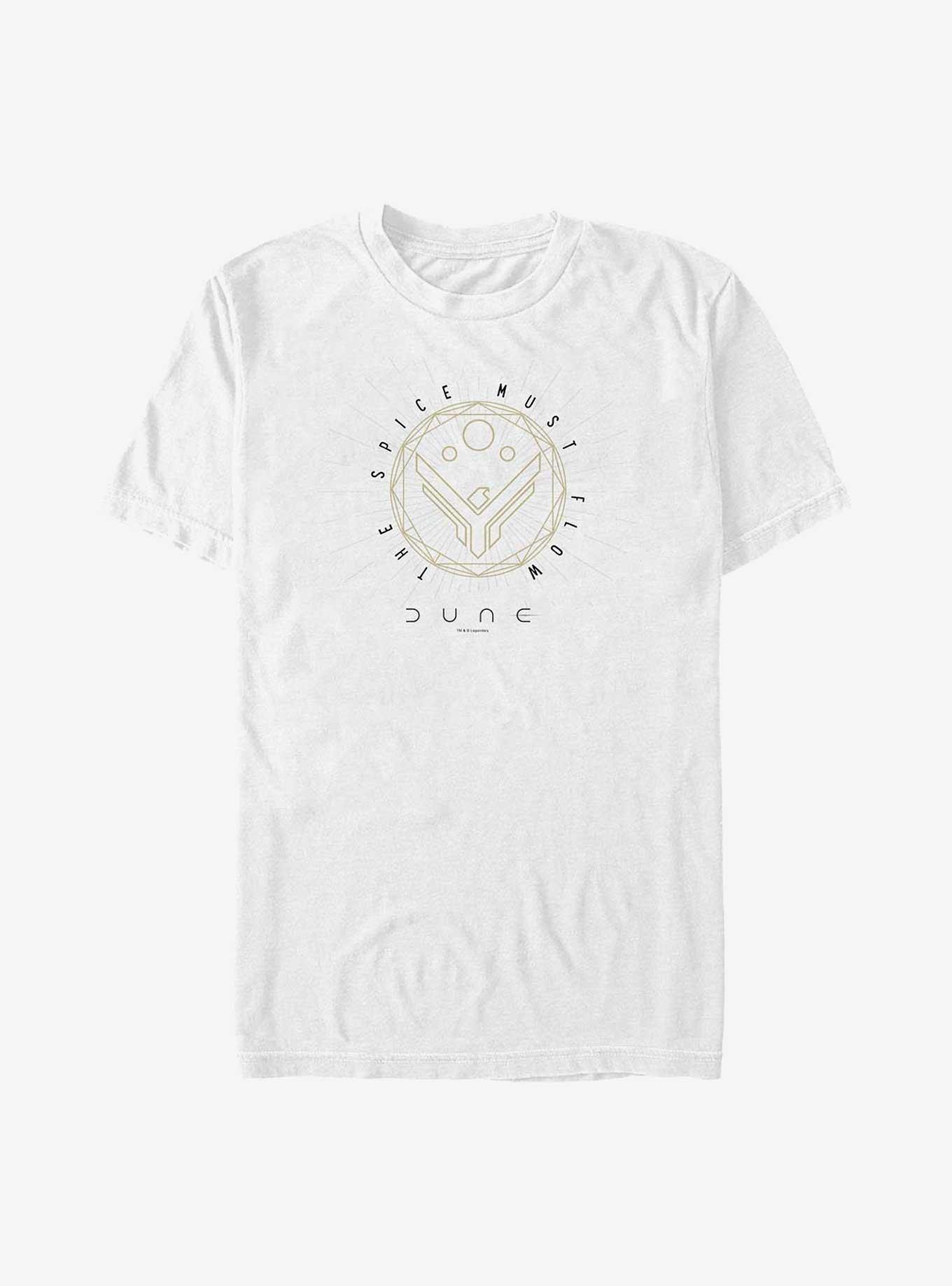 Dune Spice Flow T-Shirt, WHITE, hi-res