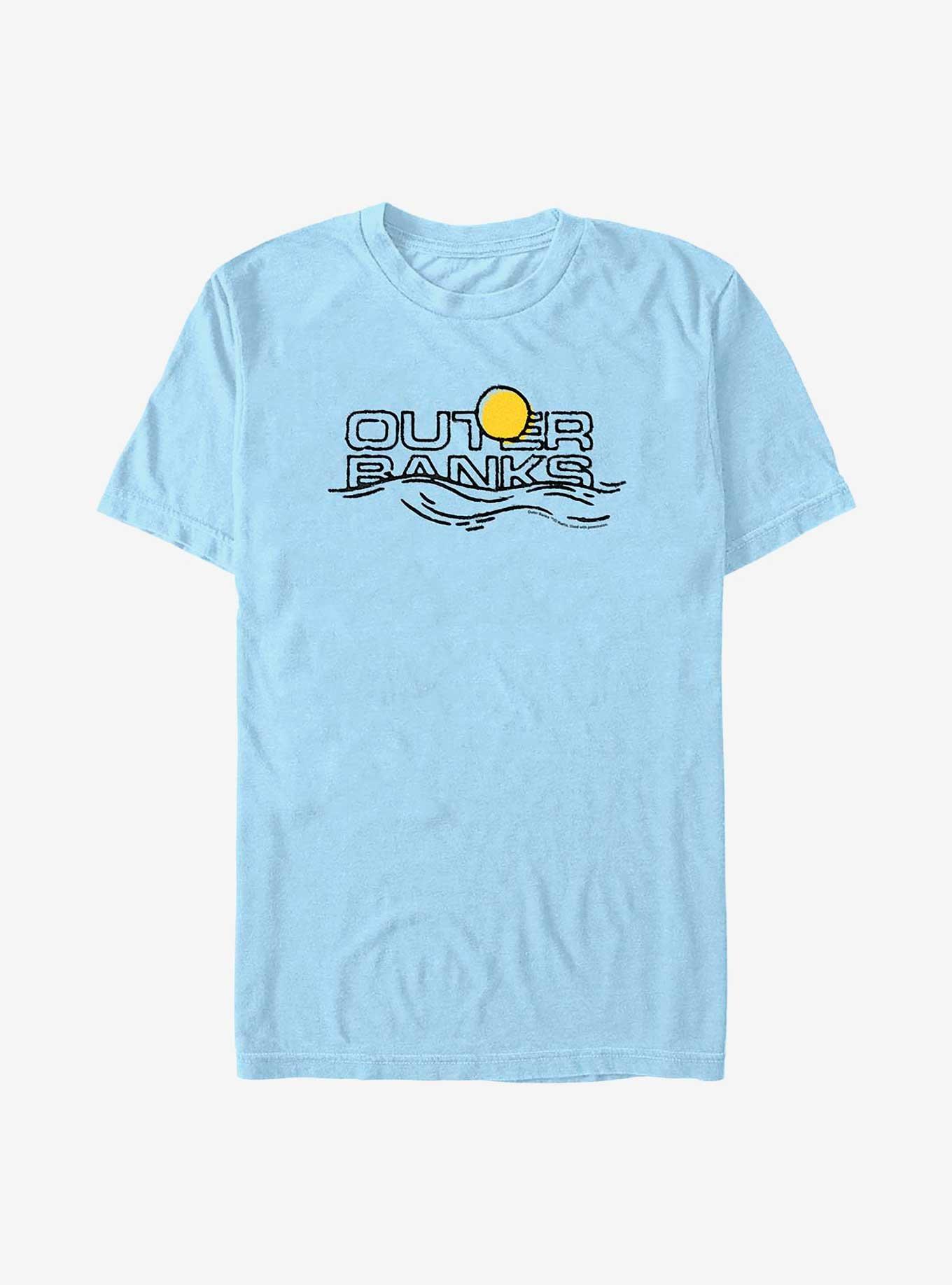 Outer Banks Title on Horizon T-Shirt, , hi-res