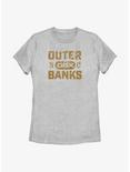 Outer Banks Distressed Type Womens T-Shirt, ATH HTR, hi-res