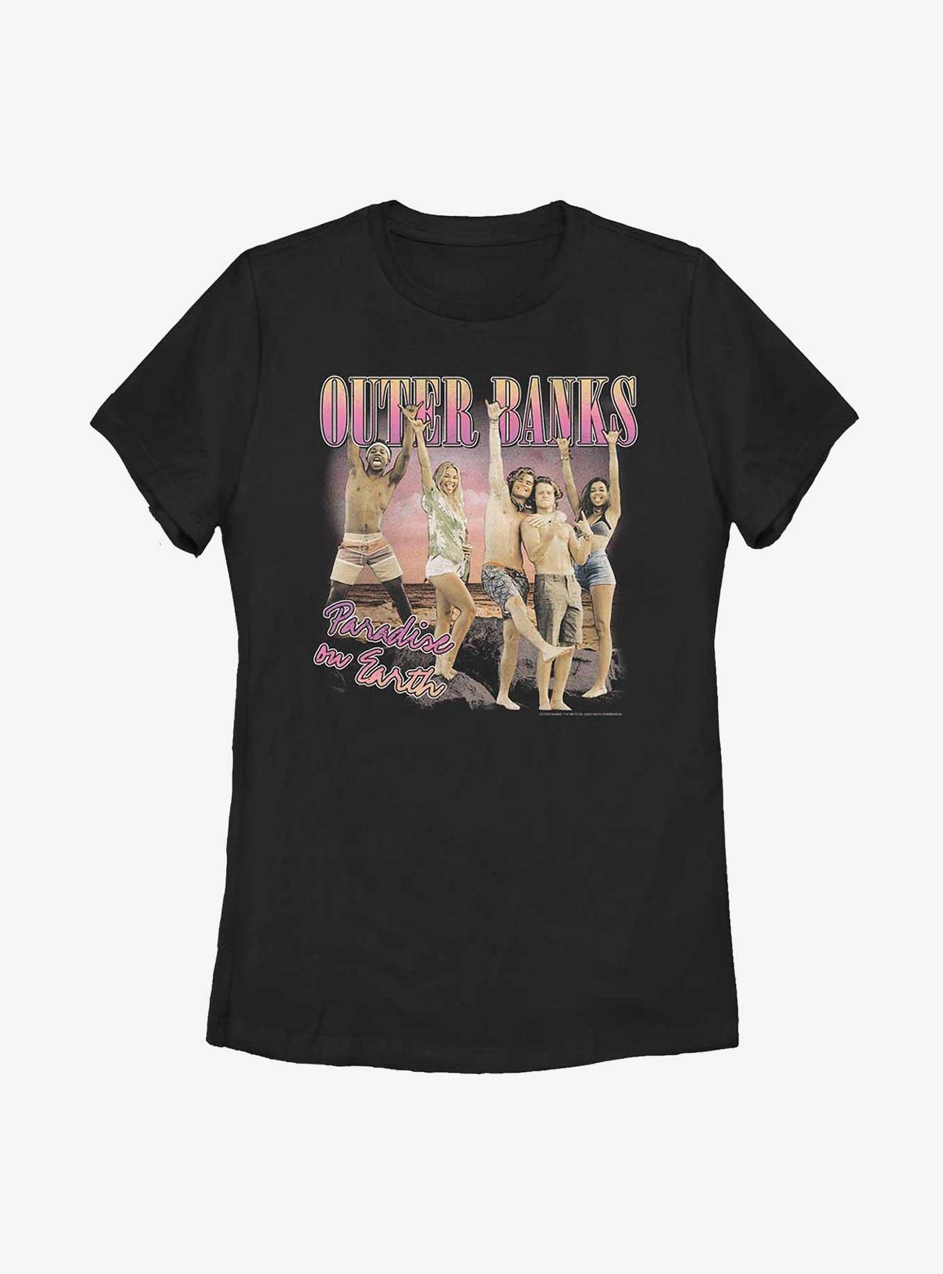 Outer Banks Squad Womens T-Shirt, BLACK, hi-res