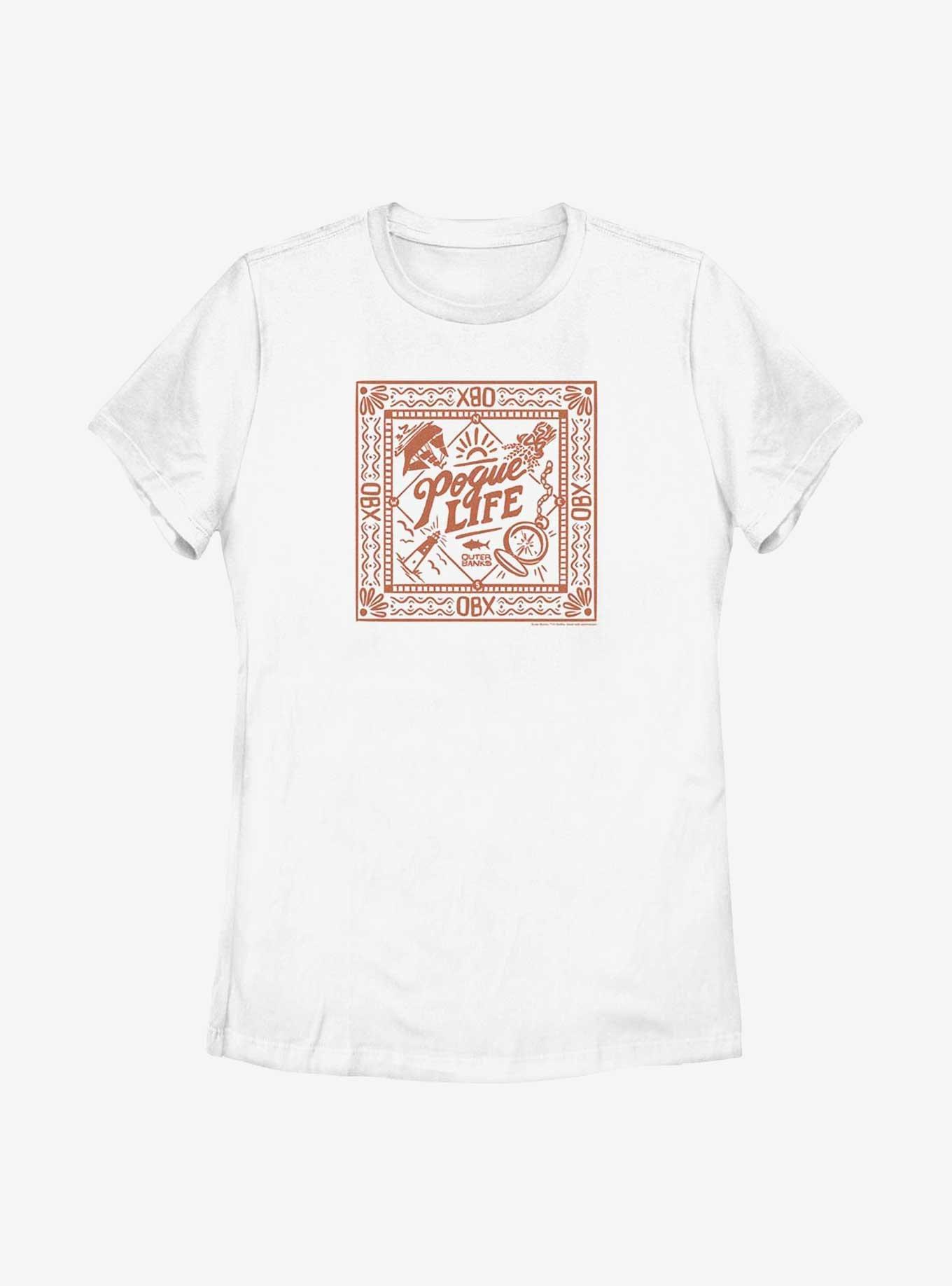 Outer Banks Square Badge Womens T-Shirt, , hi-res