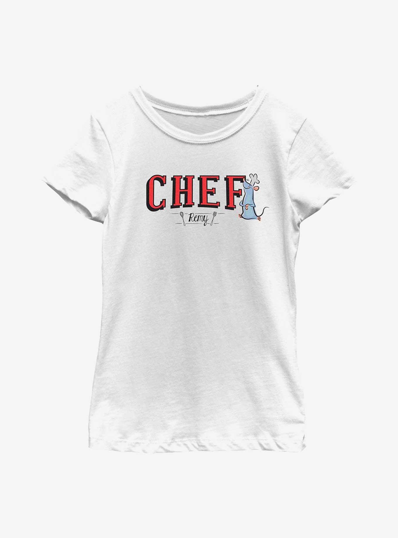 Disney Pixar Ratatouille Chef Remy Youth Girls T-Shirt, WHITE, hi-res