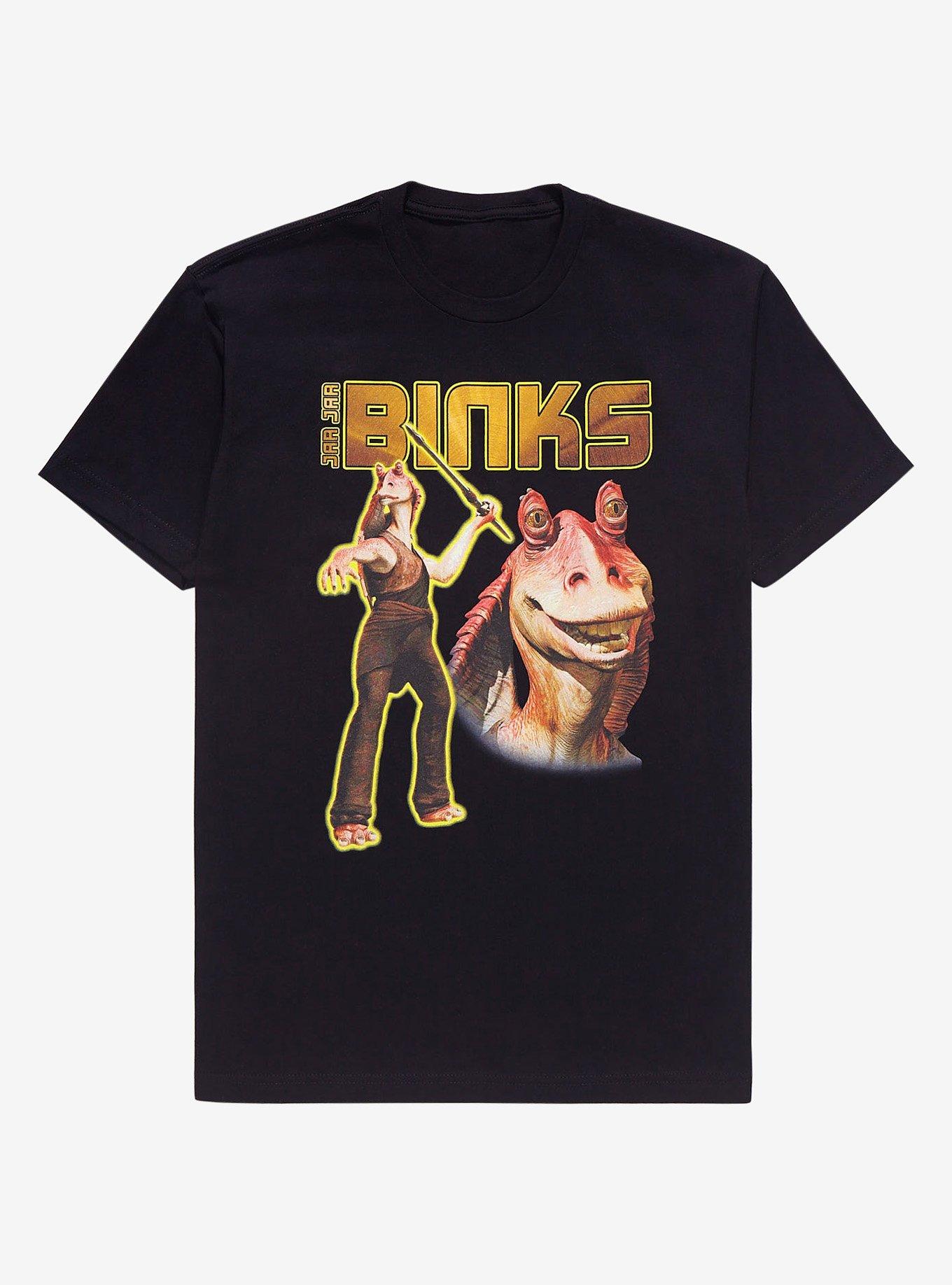 Star Wars Jar Jar Binks TShirt BoxLunch Exclusive BoxLunch