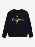 The Grinch Title Sweatshirt - BoxLunch Exclusive, BLACK, hi-res
