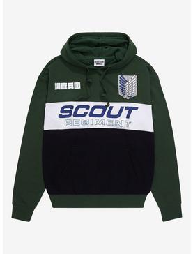 Attack on Titan Scout Regiment Panel Hoodie - BoxLunch Exclusive, , hi-res