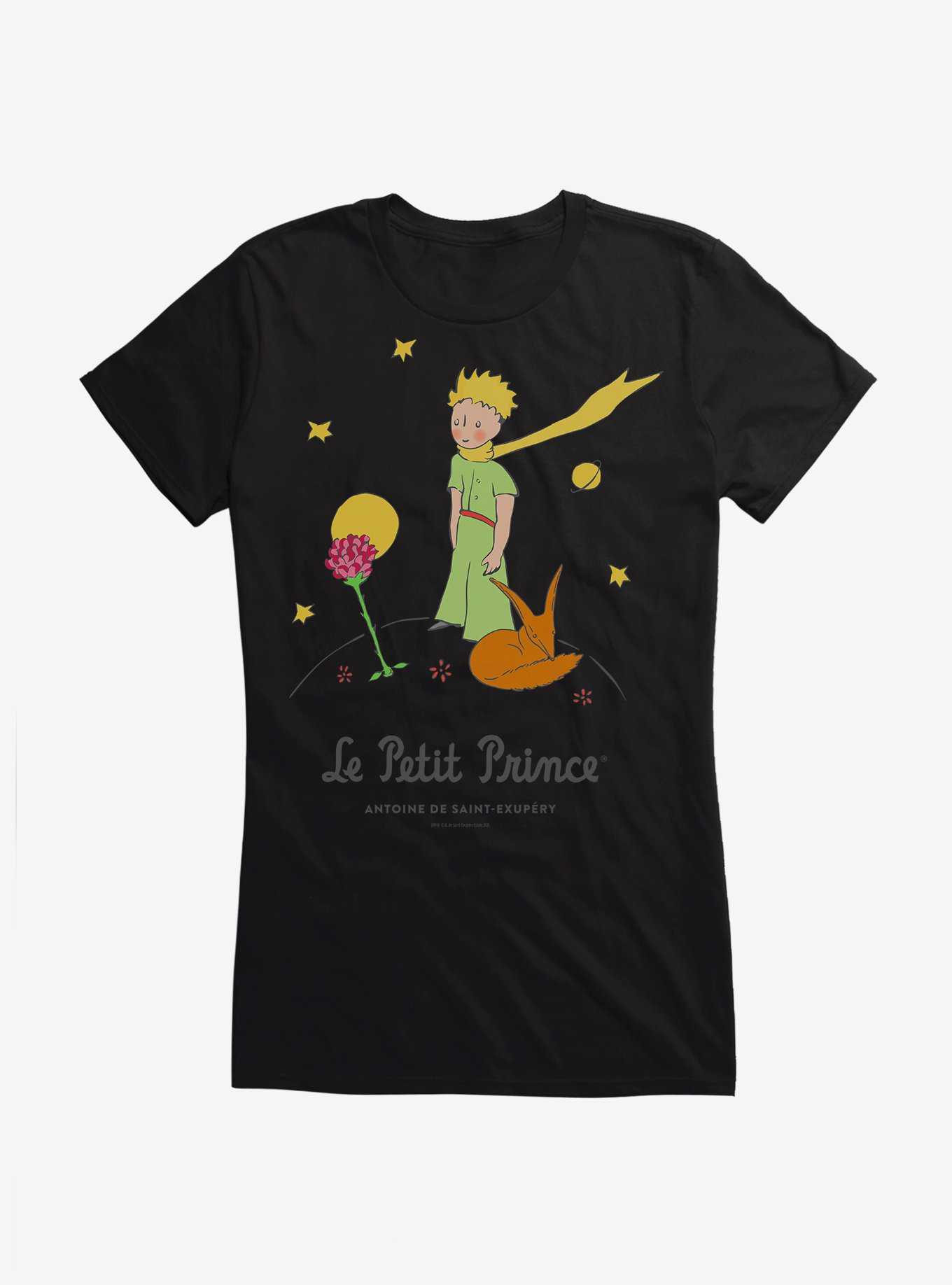 The Little Prince The Fox And Rose Girls T-Shirt, , hi-res