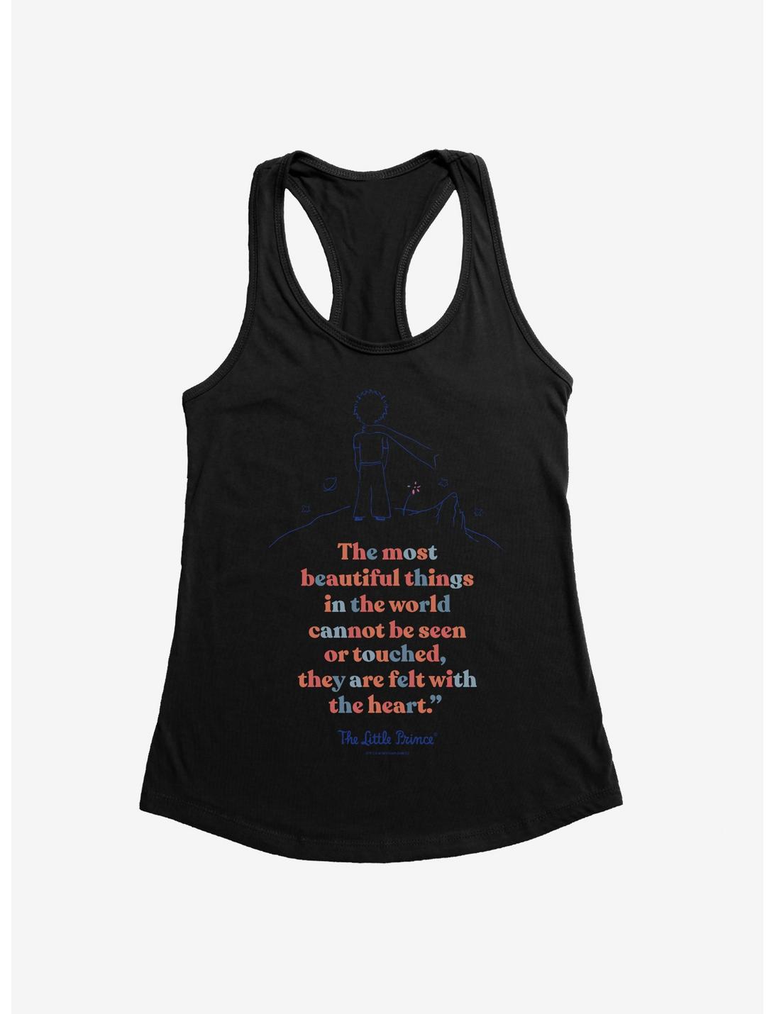 The Little Prince Most Beautiful Things Girls Tank, BLACK, hi-res