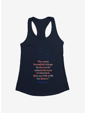 The Little Prince Most Beautiful Things Girls Tank, NAVY, hi-res