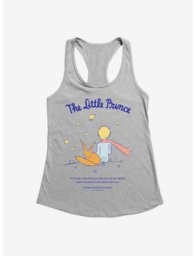 The Little Prince Only With The Heart Girls Tank, HEATHER GREY, hi-res