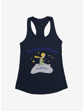 The Little Prince Protect The Planet Girls Tank, NAVY, hi-res