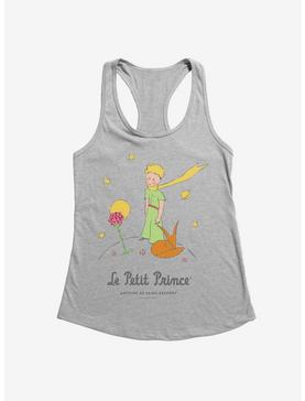 The Little Prince The Fox And Rose Girls Tank, HEATHER GREY, hi-res