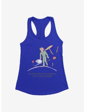 The Little Prince You Are My Rose Girls Tank, ROYAL BLUE, hi-res