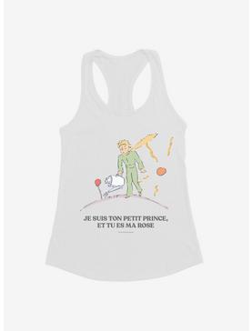 The Little Prince You Are My Rose Girls Tank, WHITE, hi-res