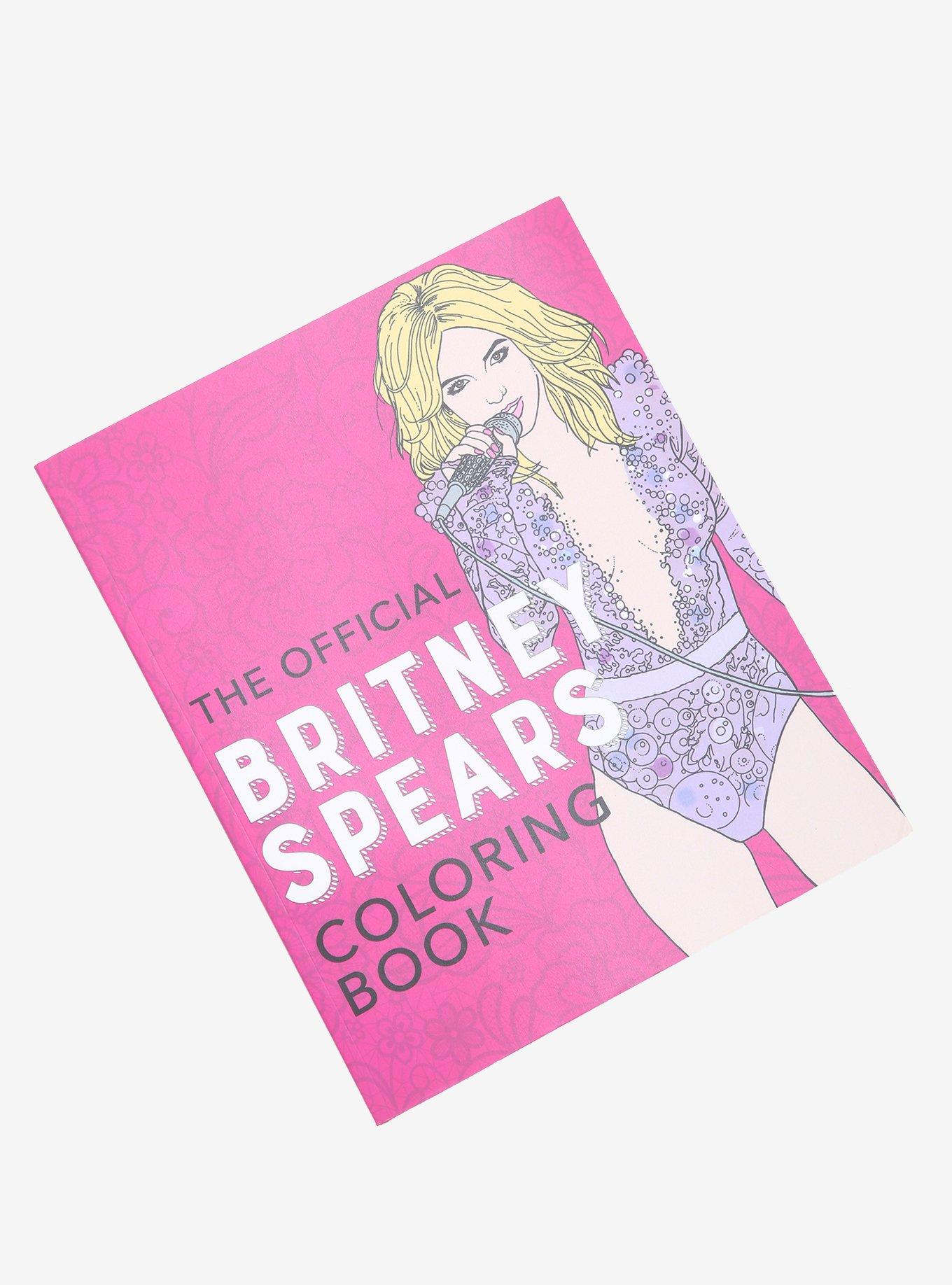 The Official Britney Spears Coloring Book | Hot Topic