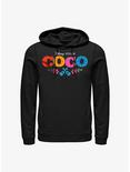 Disney Pixar Coco Logo Hoodie, BLACK, hi-res
