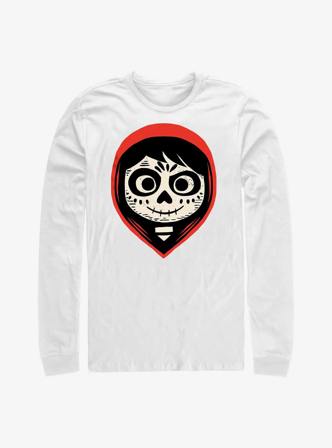 Disney Pixar Coco Dia De Los Face Long-Sleeve T-Shirt