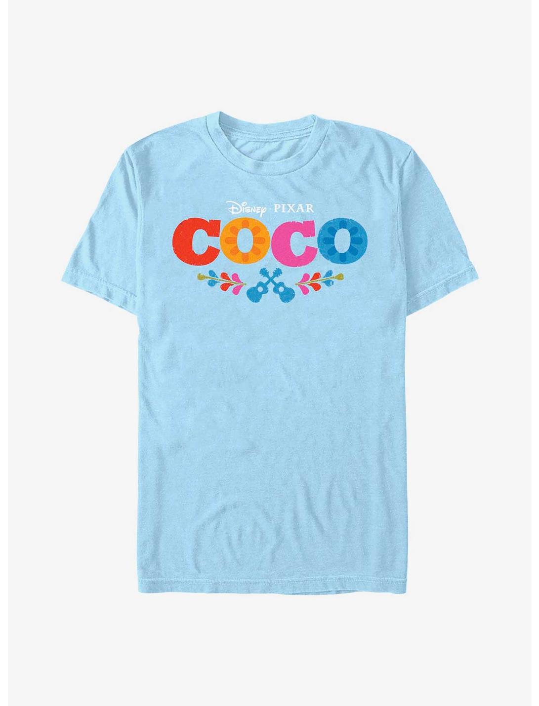 Disney Pixar Coco Logo T-Shirt, LT BLUE, hi-res