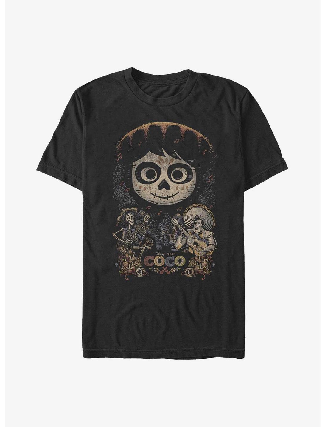 Disney Pixar Coco Poster T-Shirt, BLACK, hi-res